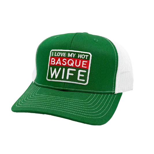 Hot Basque Wife Mesh Trucker Hat