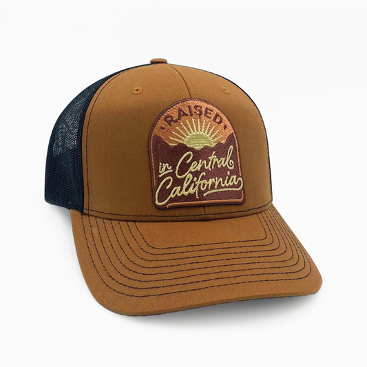 Raised In Central Cali Trucker Hat