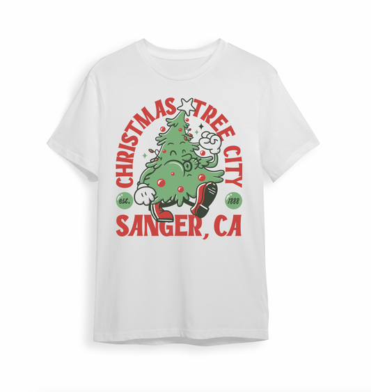 Sanger Christmas Tree City Shirt