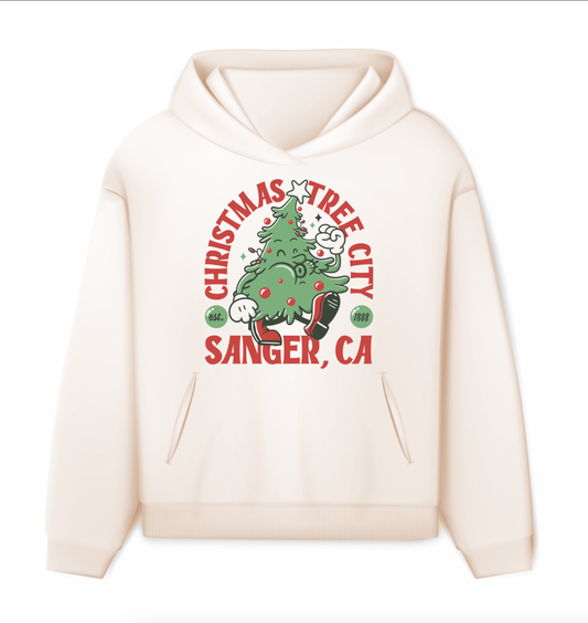 Sanger Christmas Tree City Hoodie