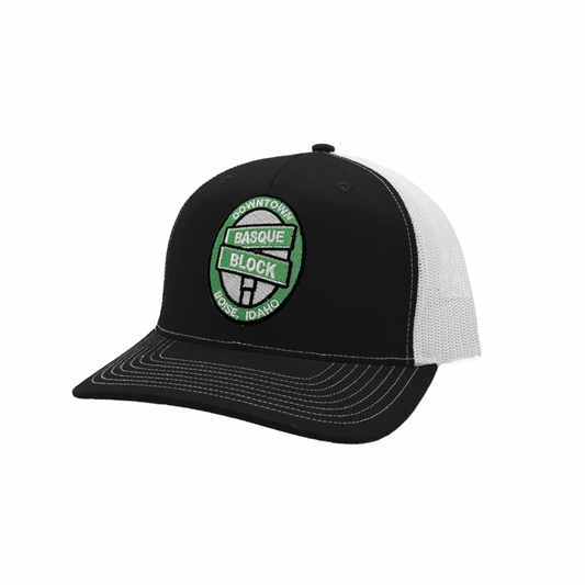 Basque Block Mesh Trucker Hat