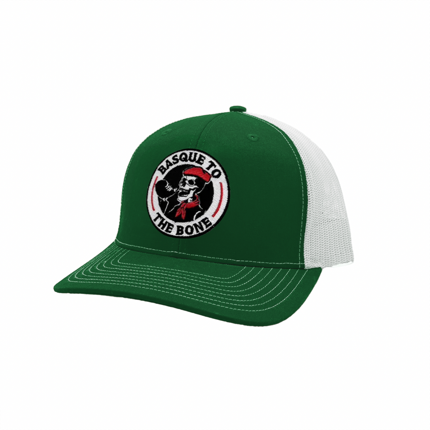Basque To The Bone Mesh Trucker Hat