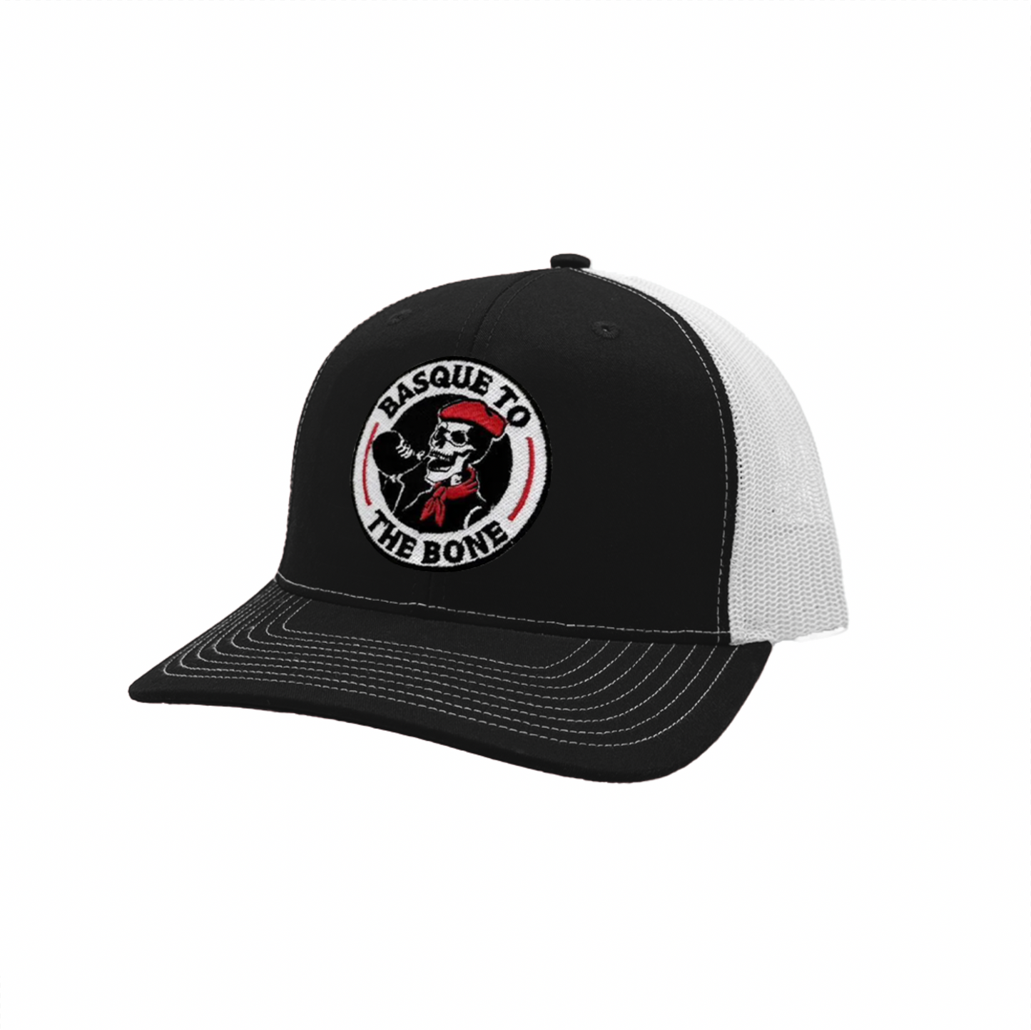 Basque To The Bone Mesh Trucker Hat
