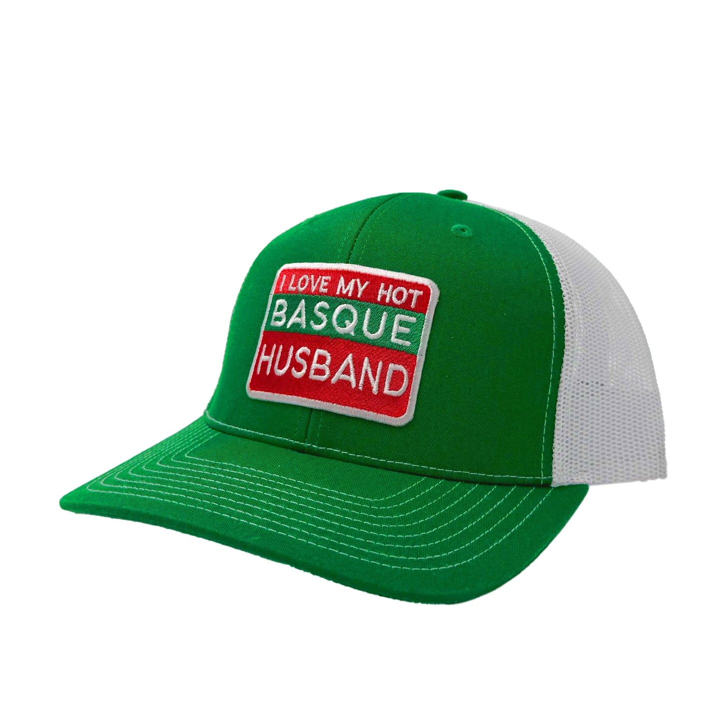 Hot Basque Husband Mesh Trucker Hat